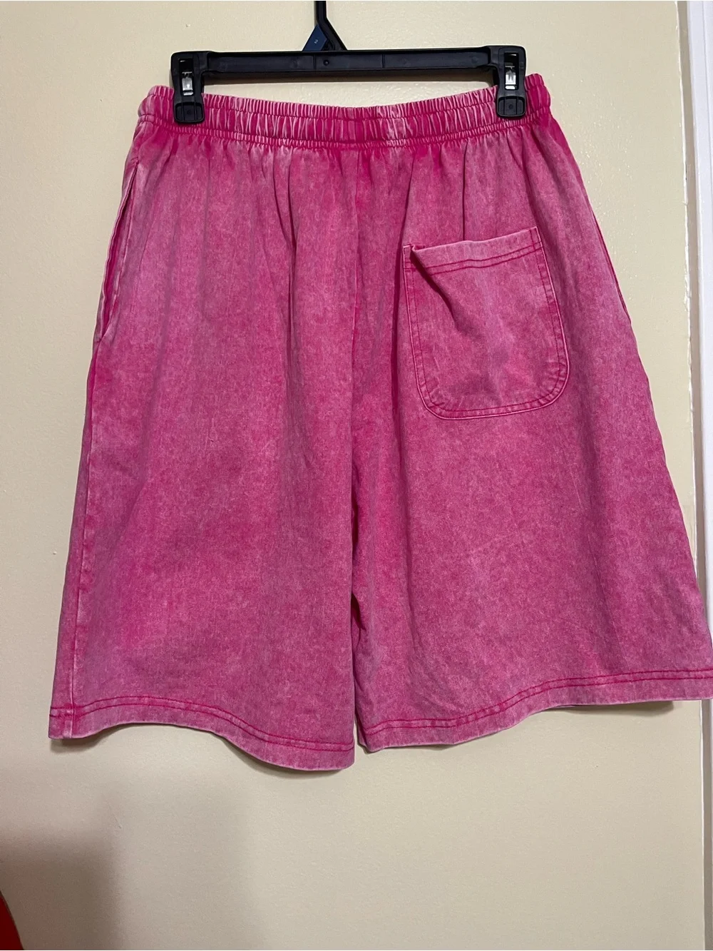 Von Dutch Pink Drawstring Men's Shorts